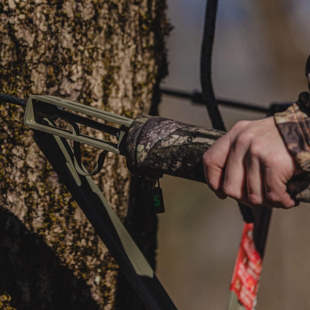 Viper SD Climbing Treestand by Summit Treestands - Lightweight Camo Design