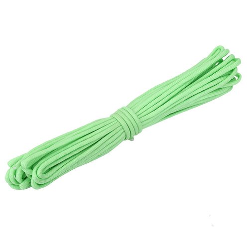 KooingTech 32.8 Ft Paracord 550 Ib, EDC Green Paracord, Fluorescence Parachute Cord, 9 Core Paracors, Parachute Rope for Camping, Fishing, Crafting