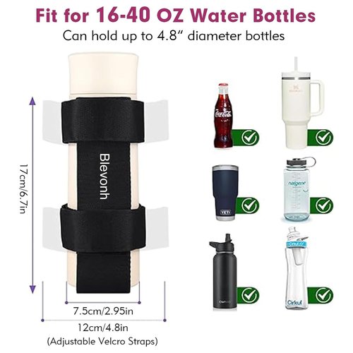 Blevonh 2 Pack Bogg Bag Cup Holder for Stanley, Fit Simplify Resistance Loop Exercise Bands