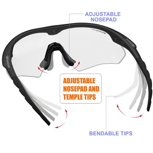 HTS HUNTERSKY S53 anti fog Tactical Shooting Range Safety Glasses Ballistic eye protection Hunting Airsoft Riding Pickleball lab chemistry goggles