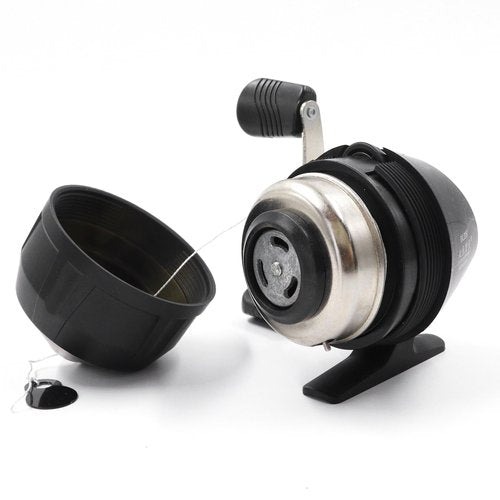 ZHUOCE Fishing Reel Kit with Wristband and Hand Guard for Slingshot Fishing Darts Reel Leather Wrist Wrap for Shooting