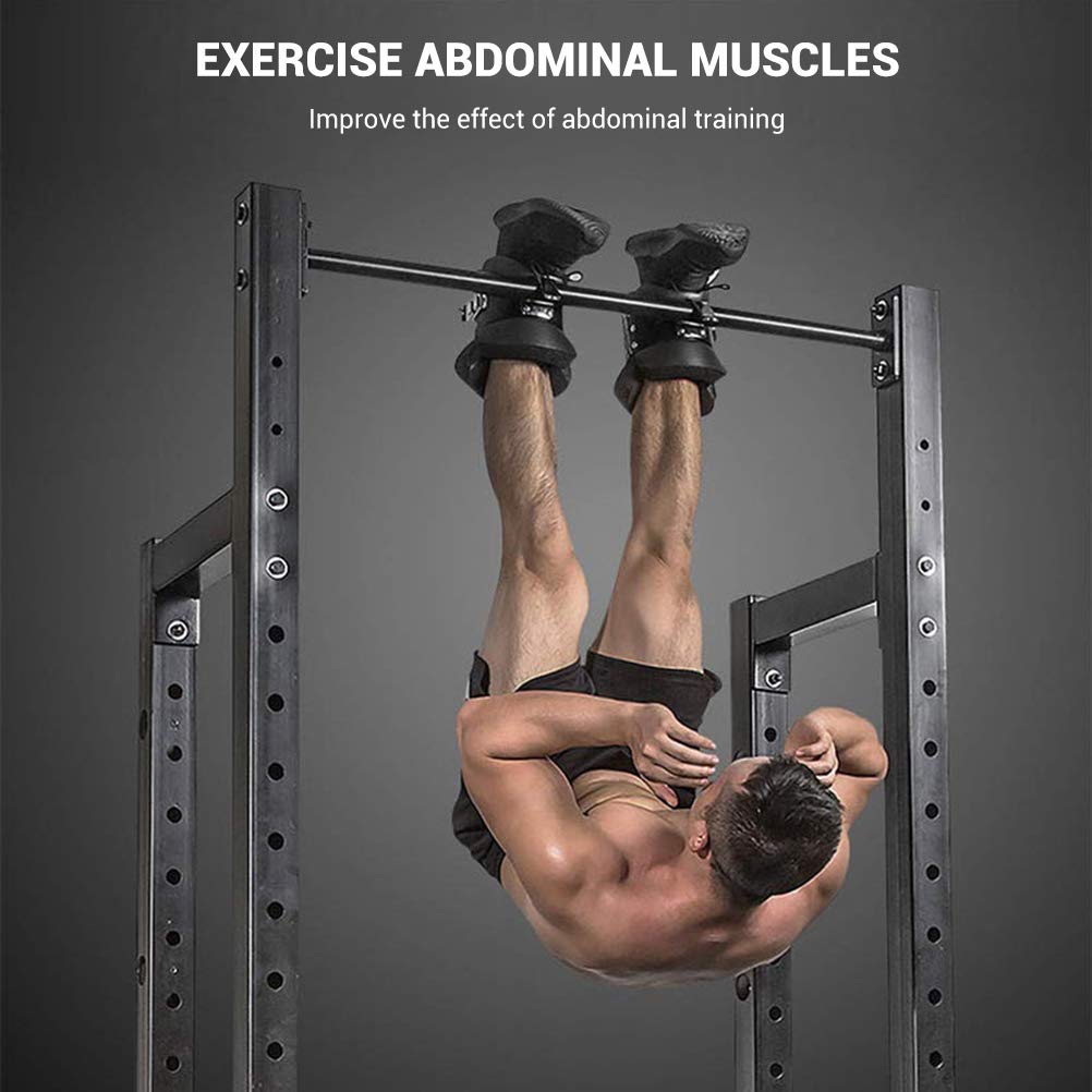 Alomejor Inversion Boots Stainless Steel and NBR Inversion Boots for More Effective Exercises