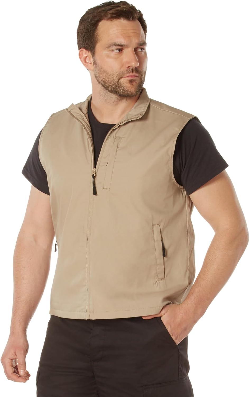Rothco Undercover Travel Vest for Men | Lightweight, Multi-Pocket Design