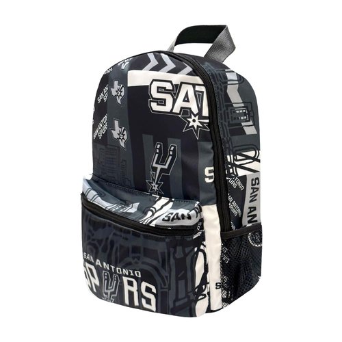 Pro Specialties Group San Antonio Spurs basketball travel backpack, hiking, gym Backpack durable bag designed for men and women. Ideal for Adults, extra-large & waterproof use for various activities