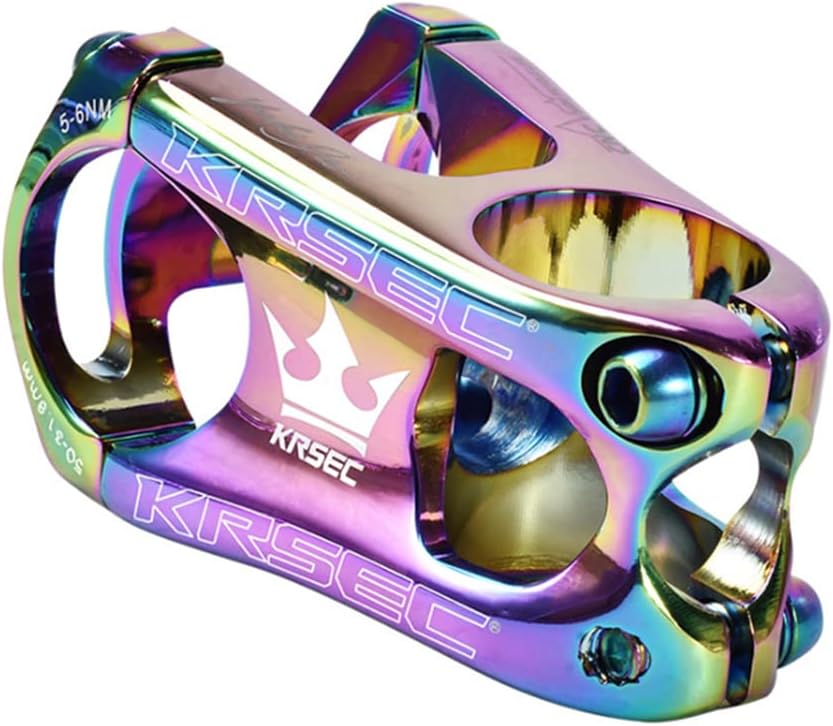 31.8 Stem 50mm Bike Stem Mountain Bike Stems Short Handlebar MTB Stem Aluminum Alloy for Most Bicycle,Road Bike,BMX,DH,FR,Fixie Gear Cycling Accessories