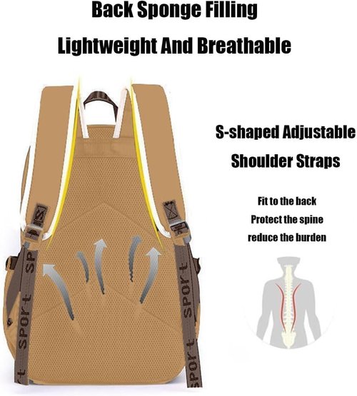 Lushandy Capybara Backpack, Cute Capibara Backpacks Kawaii Kapibara Stuff Large Cartoon Capybara Bag Ita Bag