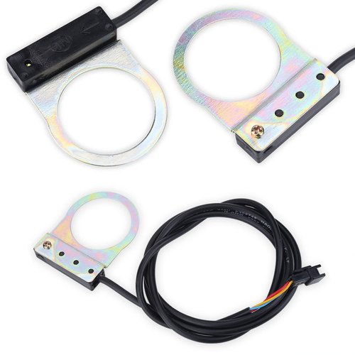 Luqeeg Electric Pedal Speed Sensor, 12 Magnets, Mountain PAS System Assistant Sensor, with Dual Magnetic Loop, for All Electric Bikes