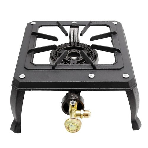 EATAKWARD Portable Gas Stove, Iron Propane Camping Stoves LPG Gas Cooker, Outdoor Stove for BBQ,15000 BTU Camping Stove