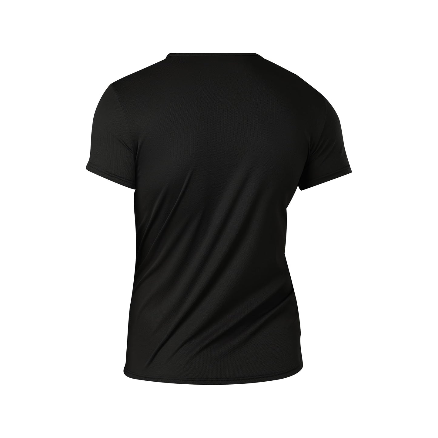 Men’s Running Gym Workout Short Sleeve Dry Fit Moisture Wicking Crew Neck T Shirts Athletic Sport Tee Tops 12 Pack-L-Black