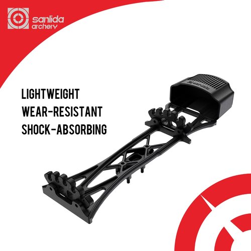 sanlida Archery 5 Arrow Quiver Lightweight Compound Bow Quiver for Hunting with Quick Release Bow Hunting Archery Quiver