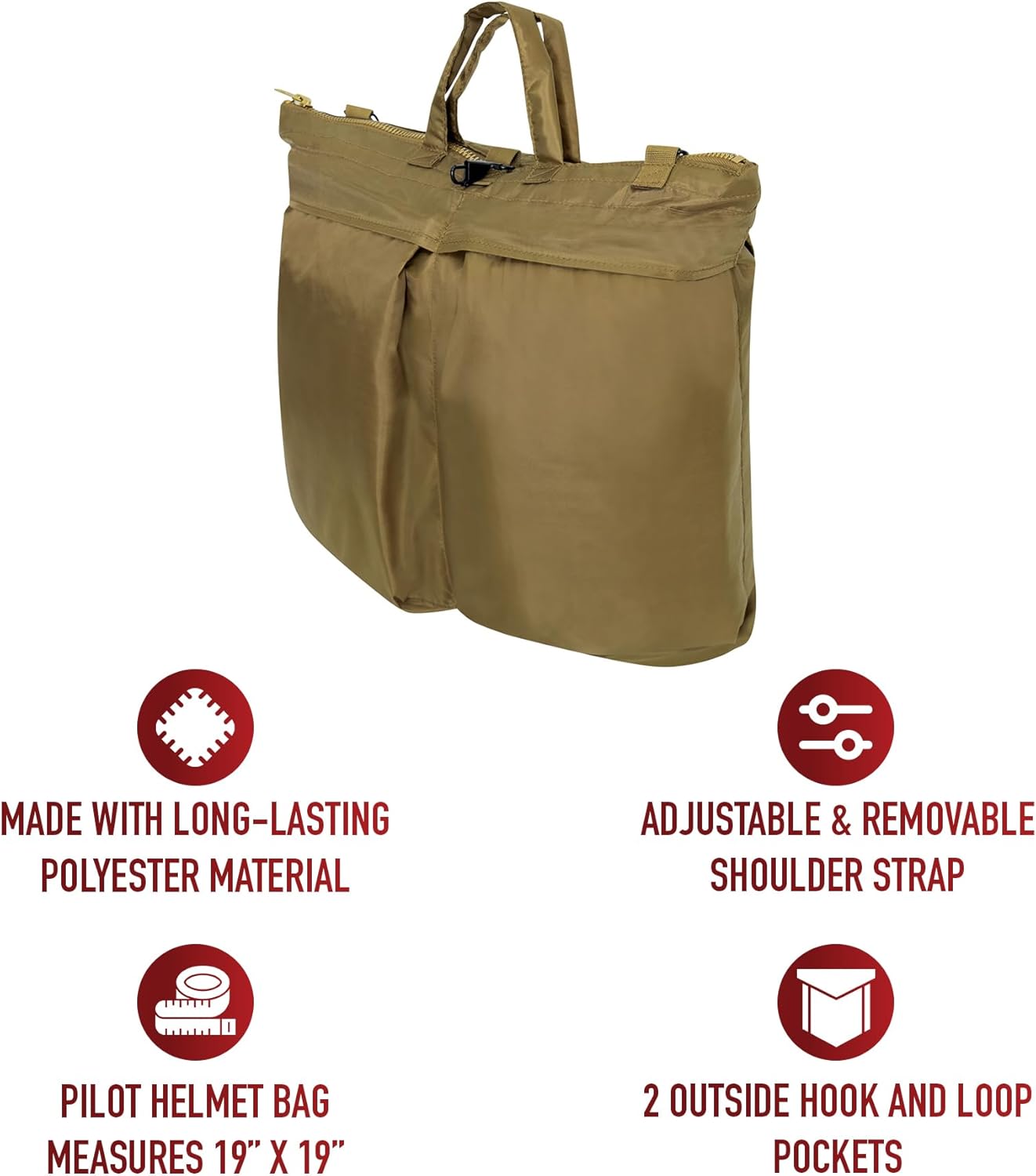 Rothco Flyers Helmet Shoulder Bag