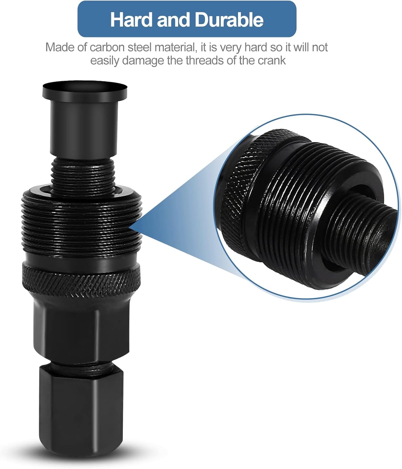 Alomejor Crank Puller Cycling Bracket Freewheel Removal Tool Crankset Crank Arm Puller Maintenance Remover Kits