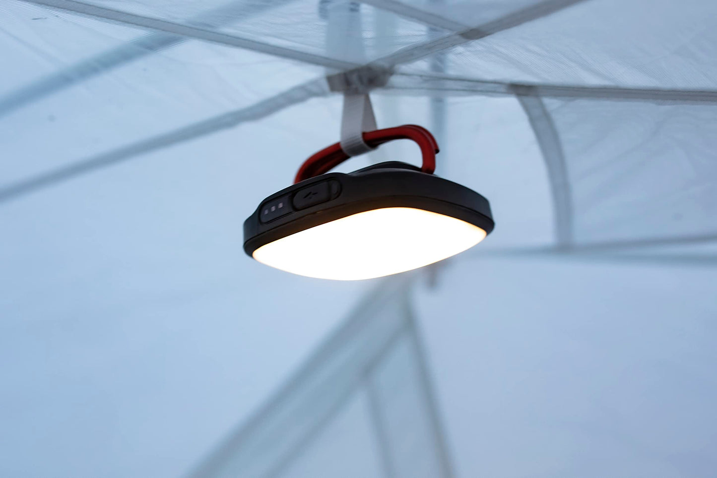 AMPEX Camping Light Rechargeable 300 Lumen White Light with Red Mode - Lock Out Switch - 200 Hour Runtime with USB-C Charging Camping Must Haves