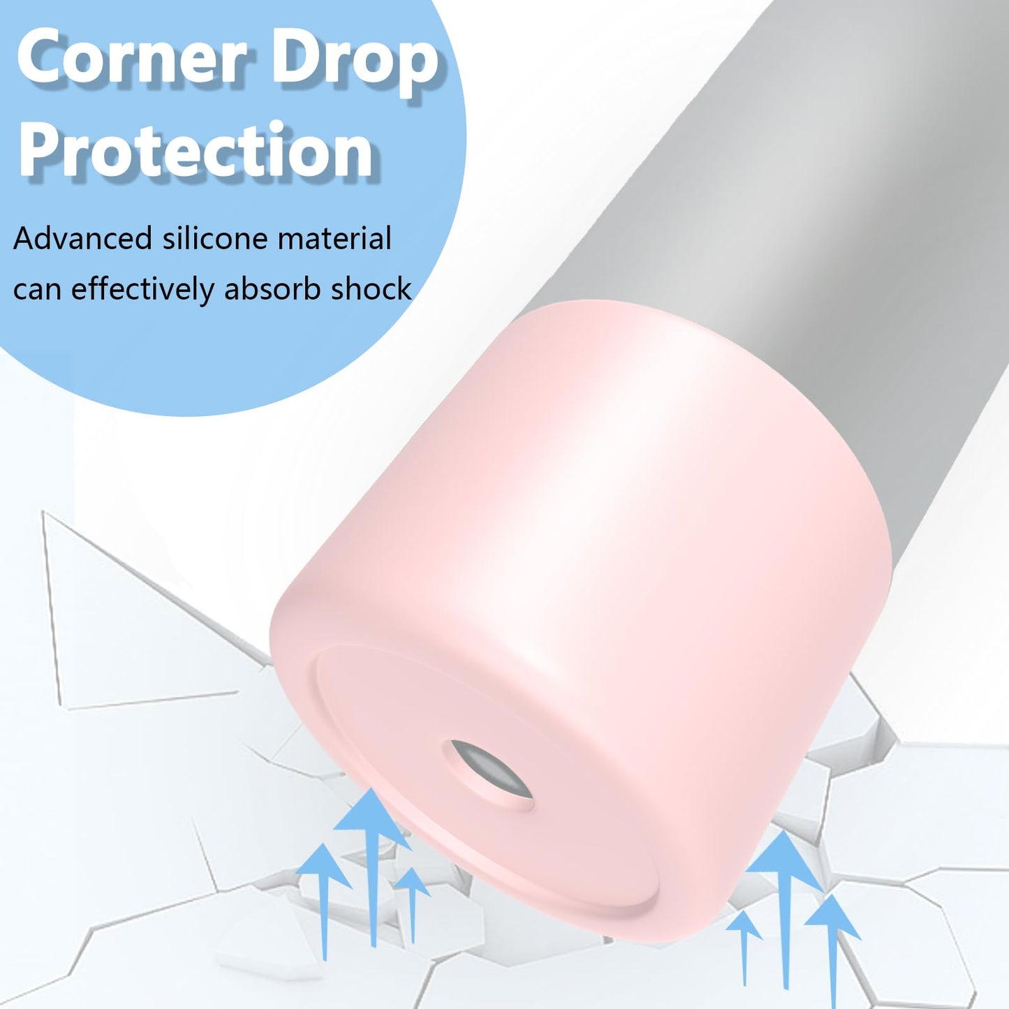 2PCS Silicone Boot for Owala Water Bottle 32oz, Anti-Slip Protective Sleeve for Owala FreeSip/Twist/Flip Stainless Steel Water Bottles (Pink)