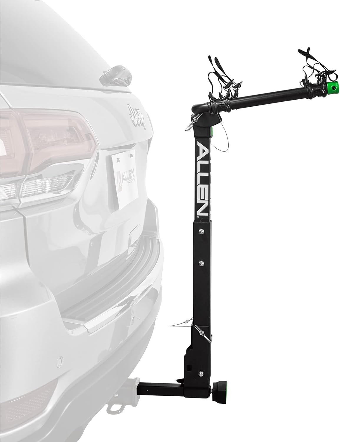 Allen Sports Deluxe 2-Bike Hitch Mount Rack , Silver/Black (522RR)