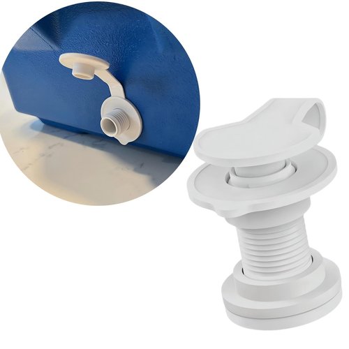 CAMGJORT Cooler Drain Plug for 50, 58 and 82 Qt Xtreme Coolers - 1.5" Shaft Length (1)