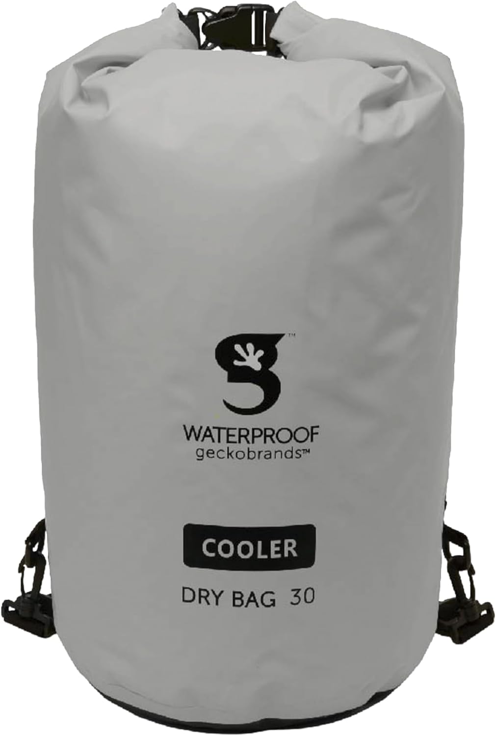 geckobrands 30L Dry Bag Cooler - Holds 24 Cans or 18 Bottles - Dry Bag Backpack, Perfect for Outdoor Activities