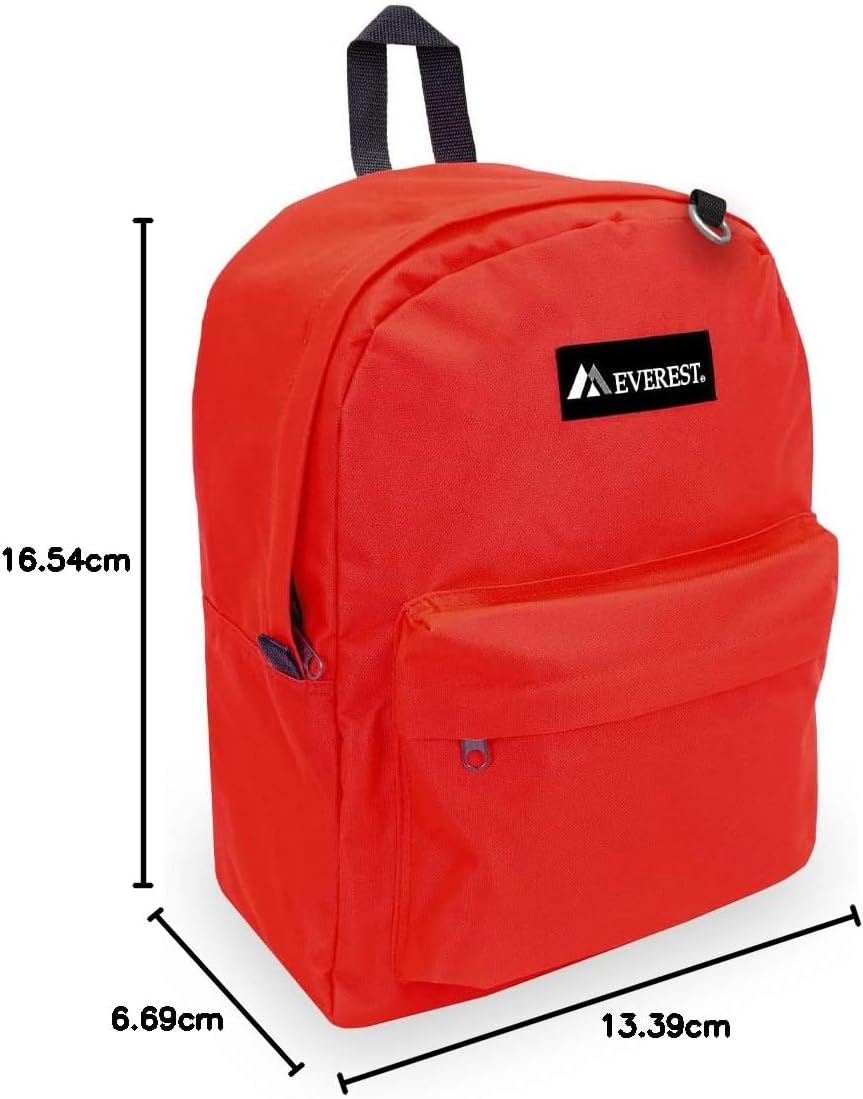 Everest Classic Royal Blue Backpack - One Size, Durable & Stylish Travel Bag