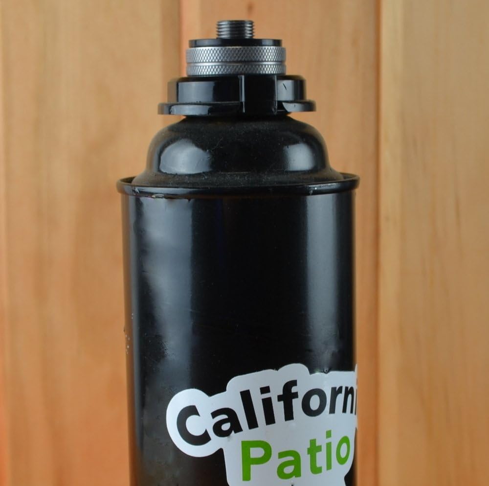 Anti-leak Adapter for Bayonet Butane Gas Cartridge to Screw Type Lindal Valve Gas Canister, Iso Butane Cartridge, Butane Fuel Cartridge, Propane Cartridge, EN417 Lindal Valve Adapter