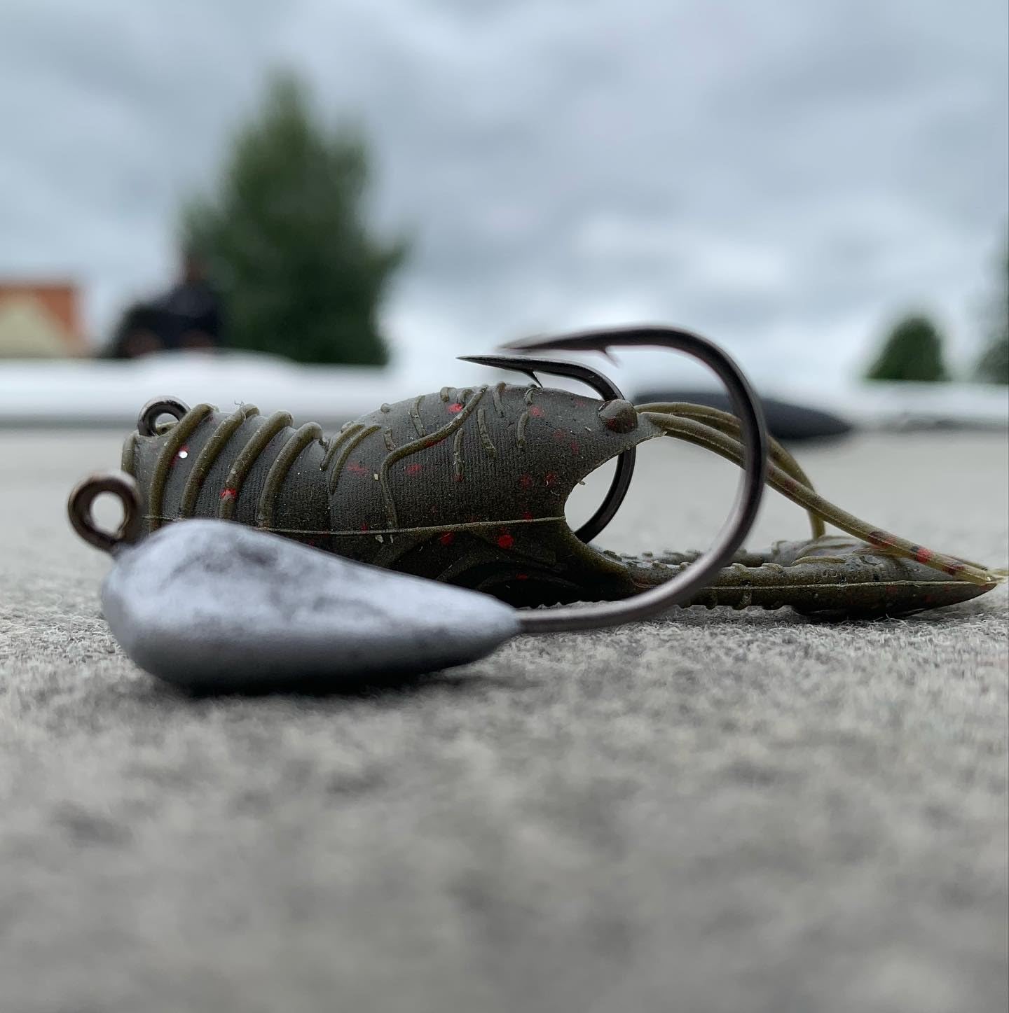 Great Lakes Finesse Juvy Craw Tube 2.5" Green Pumpkin Orange Belly