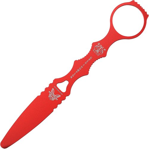 Benchmade - SOCP 176T Tactical Training Dagger with Red 400C Handle (176T)