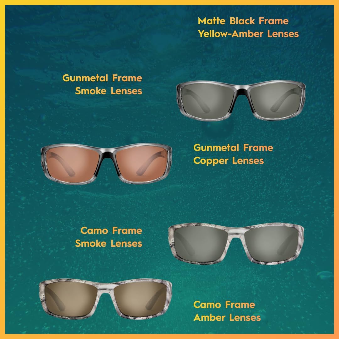 Flying Fisherman Women's Buchanan Sunglasses - Stylish Rectangular UV Protection