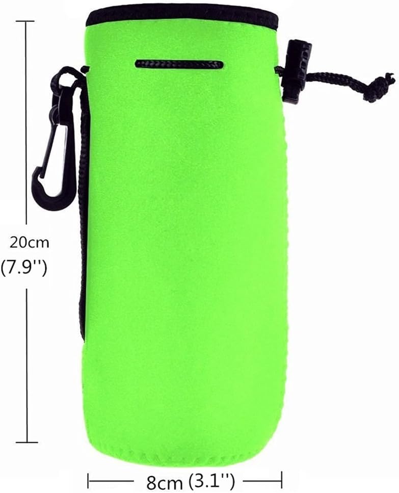 Af-Wan Water Bottle Cooler Carrier for 22 oz Long Neck Water Bottle or Tall Beer Bottles,Protable Neoprene Insulated Water Drink Bottle Cover Sleeve Tote Bag Pouch Holder Strap.(3pcs)