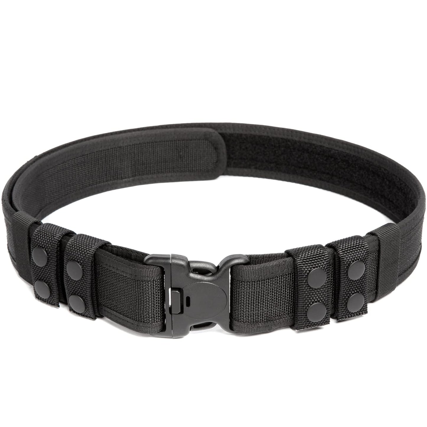 LUITON Tactical Belt for Men Duty Belt 2" Rigger Molle Belt Military Style Belt Police Combat Battle Belt Security Duty Belts with 4 Belt Keepers (40"-47") XL
