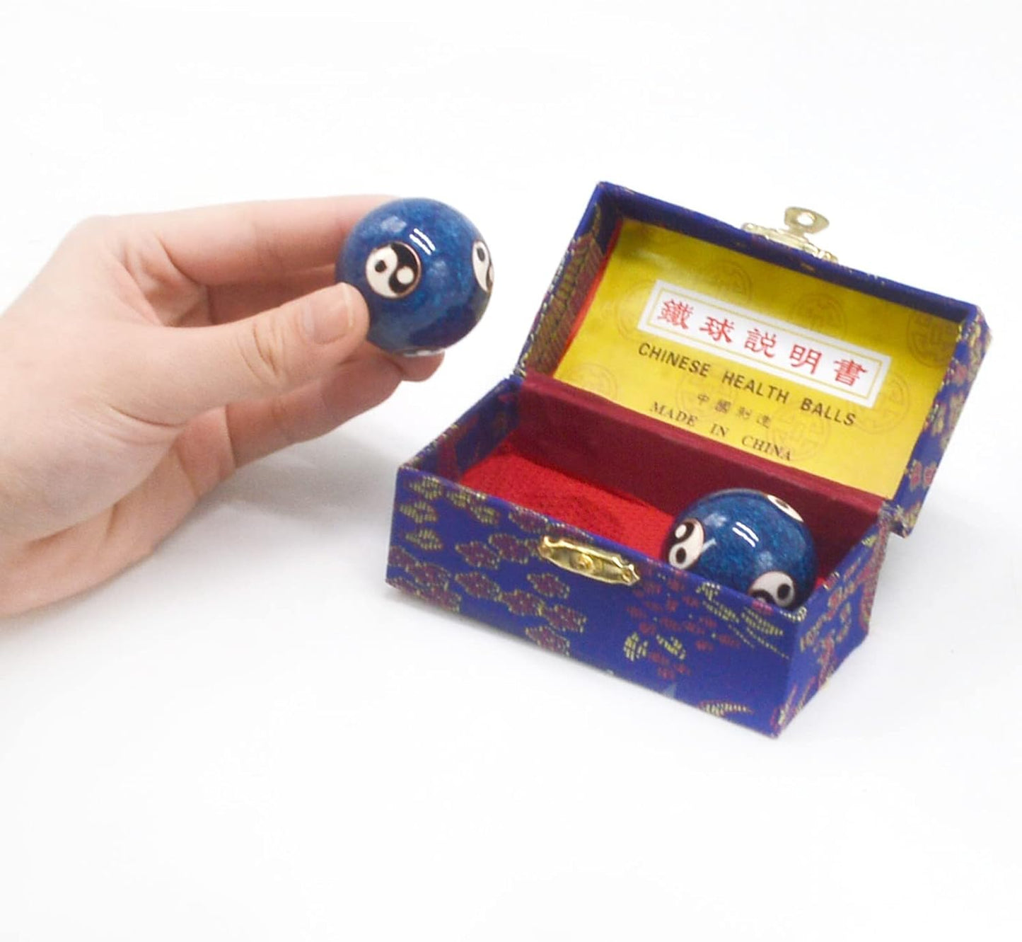 Feng Shui Health Exersice Stress Relief Balls (3.8cm)…