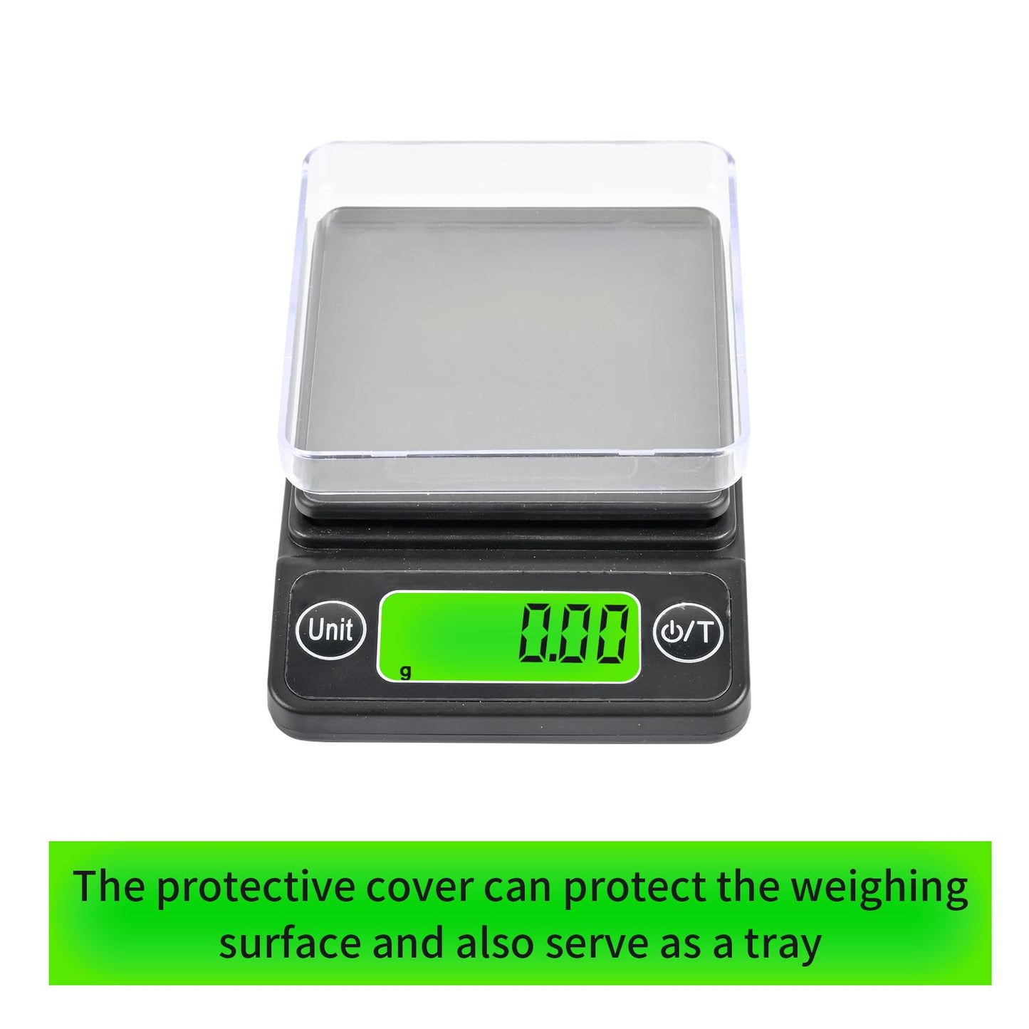 FENJANER Archery Scale with Arrow Holder - Large Backlight LCD Display - Easy to Read - 3086 Grains x 0.1gn - 200 Grams x 0.01g - Including Batteries
