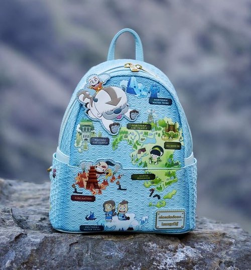 Nickelodeon Avatar: The Last Airbender Map Mini Backpack by Loungelfy Standard