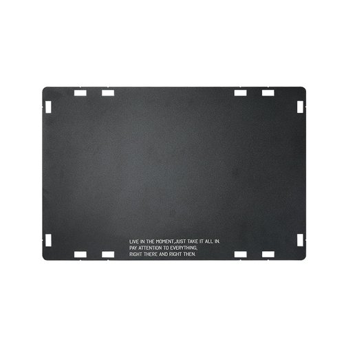camping moon Hard Top Plate Aluminum Alloy for Tactical Table One Black T-510-TB