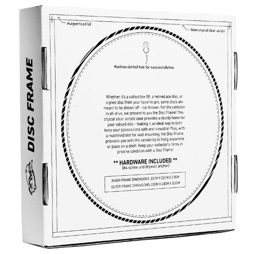 MVP Disc Sports Disc Frame Display Case