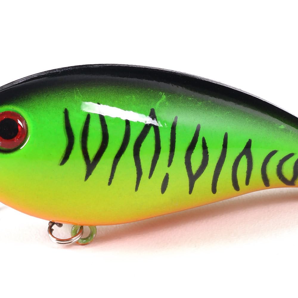 Fishing Lures Kit Mix Includes Minnow Popper Crankbait and Fish Hook for Fishing Saltwater Freshwater Trout Bass Salmon (DSP-20BPCS)