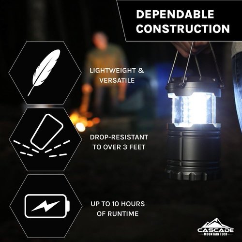 Cascade Mountain Tech Pop up LED Lantern