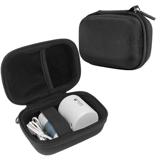 Leayjeen Case Compatible with FLEXTAILGEAR Portable Air Pump MP2 Pro/TINY Electric Air Pump, Holder for Max Pump 2 Pro Mattress Pump, Box with Mesh Pocket for 5Pcs Nozzle and Charging Cable（Case Only）