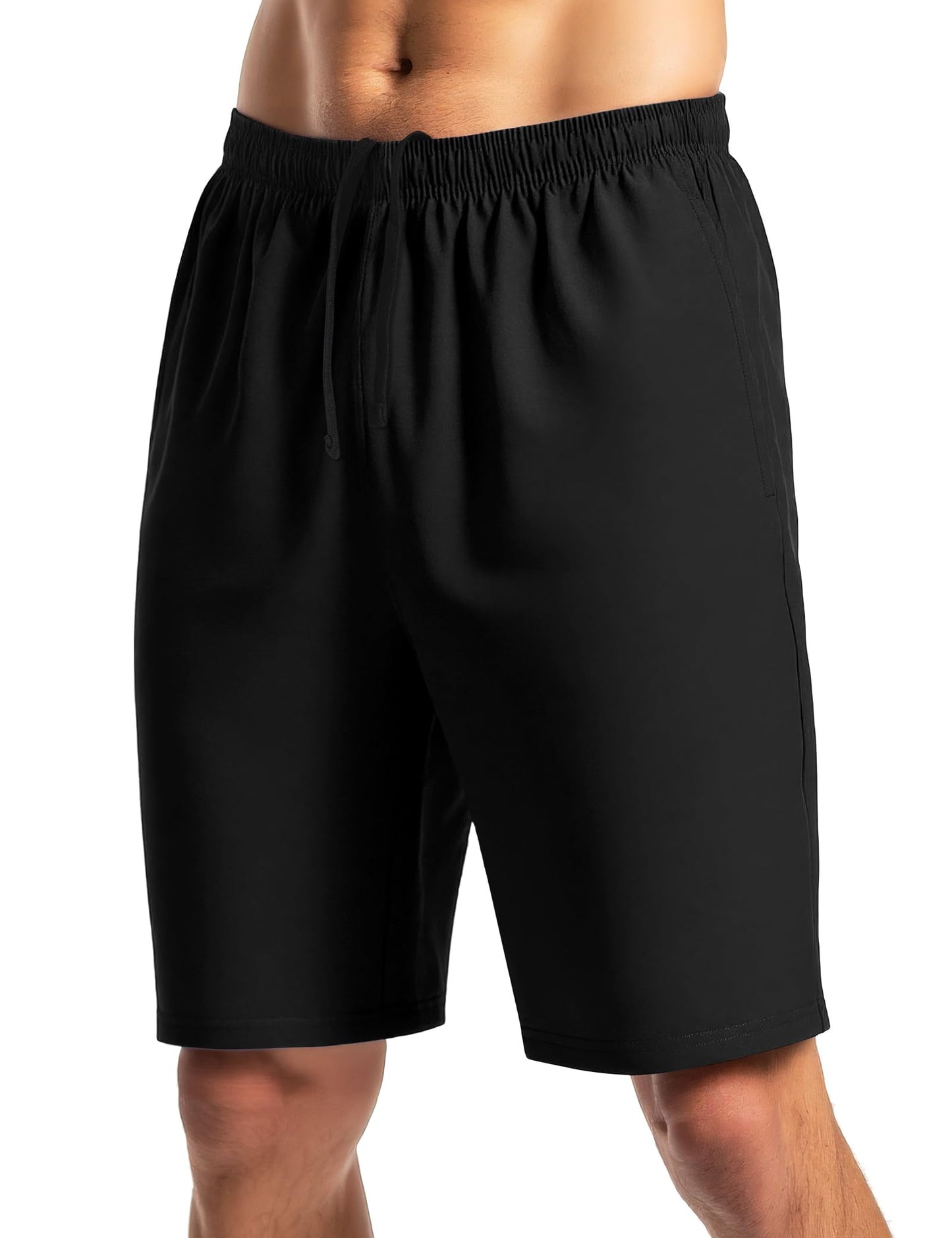 Naarts Men's Athletic Shorts 9'' Quick Dry Workout Running Shorts Lightweight Sports Gym Basketball Shorts with Pockets