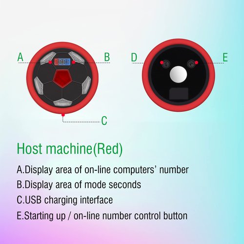 ZMAYPLUS Reaction Training LED Lights, Improve Reflex, Reaction Speed, Sports Agility, and Brain Cognitive Training, Home Exercise, Including 7 Lights