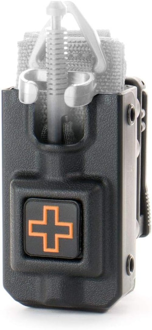 Eleven 10 Rigid TQ Case for SOF-TT Tourniquet, Black, Belt Attachment