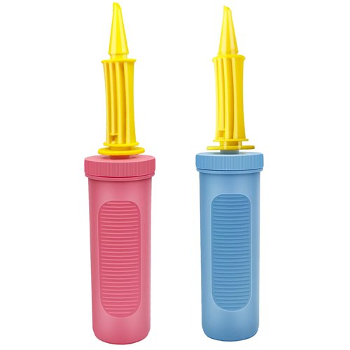 WARMGBOXCO Balloon Hand Pump,Balloon Pump Hand Two-Way Dual Action,Air Pump for Balloons for Birthday Party Decorations, Portable Hand Pump for Balloons. (Pack of 2)