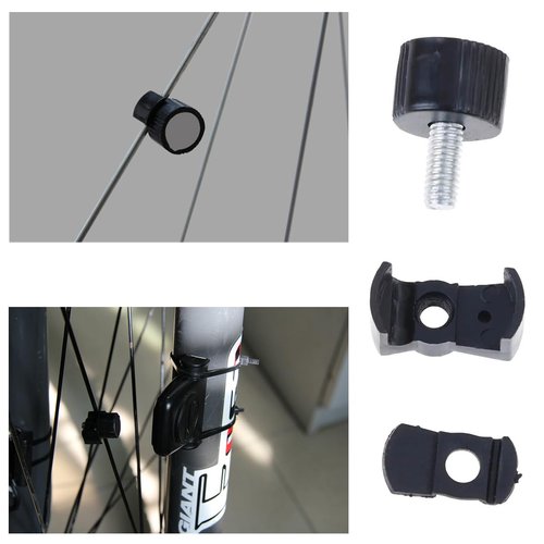 ThtRht 2 Pack Bike Computer Spoke Magnet Universal Speedometer Wheel Mount Strong Magnetic Speed Sensor Counting for Bicycle Road Odometer Cycling Riding Replacement Parts
