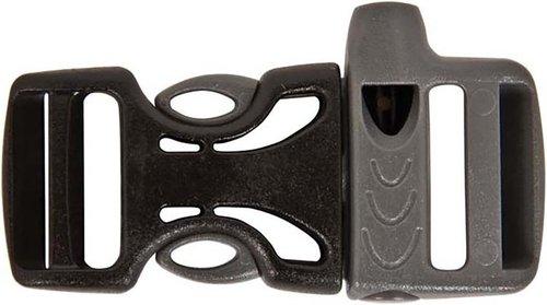 Liberty Mountain Whistle Buckle, 3/4-Inch, Grey