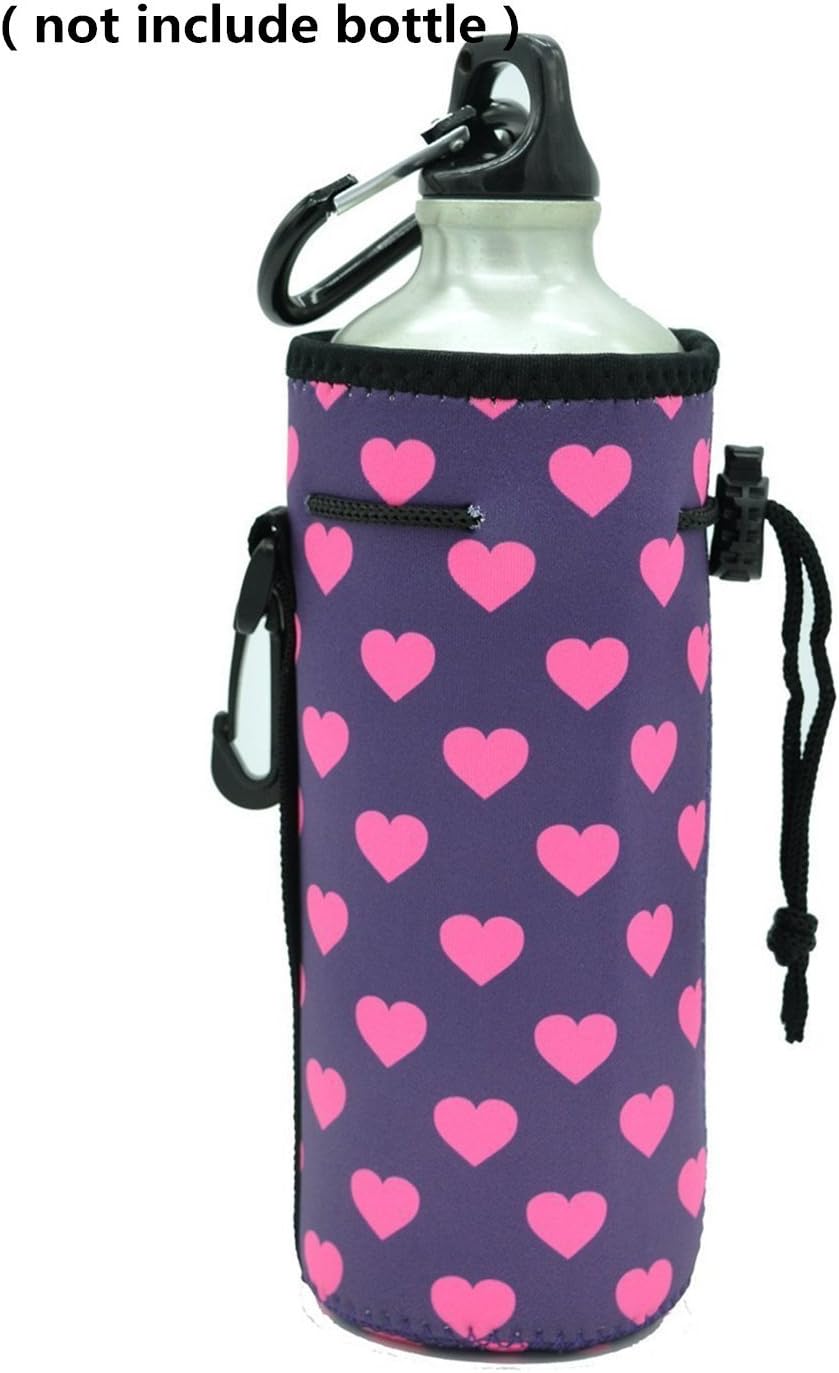 Af-Wan Water Bottle Cooler Carrier for 22 oz Long Neck Water Bottle or Tall Beer Bottles,Protable Neoprene Insulated Water Drink Bottle Cover Sleeve Tote Bag Pouch Holder Strap.(3pcs)