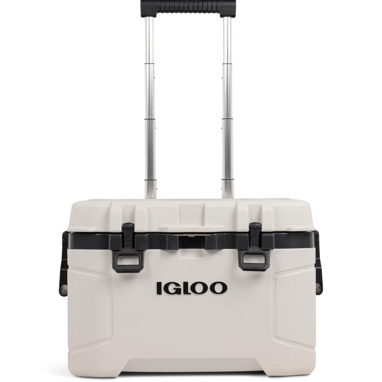 Igloo Trailmate 52Qt Wheeled Cooler, Insulated Hard Shell Ice Chest, Bone
