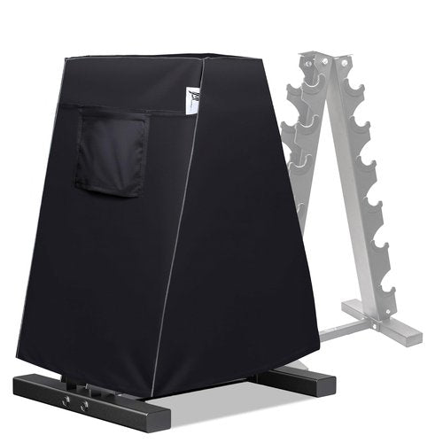Ddeman Dumbbell Rack Cover, A-Frame Dumbbell Rack Cover, for Home Gym Compact CPA Triangle Dumbbell Racks, A-Frame 6-Storey Dumbbell Racks, Dumbbell A-Rack Cover (cover only)
