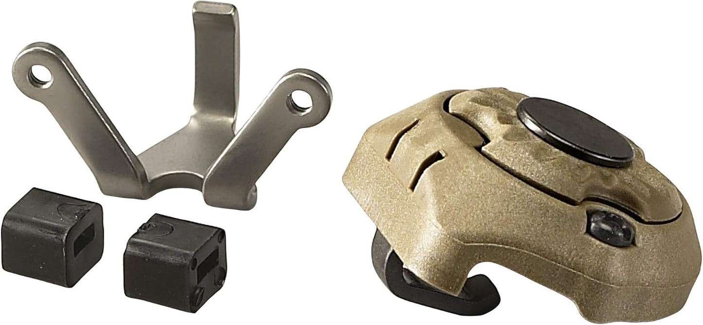 Streamlight Sidewinder E-Mount Kit - Black, Battery-Powered Helmet Light with 4 Modes & 185° Tilt