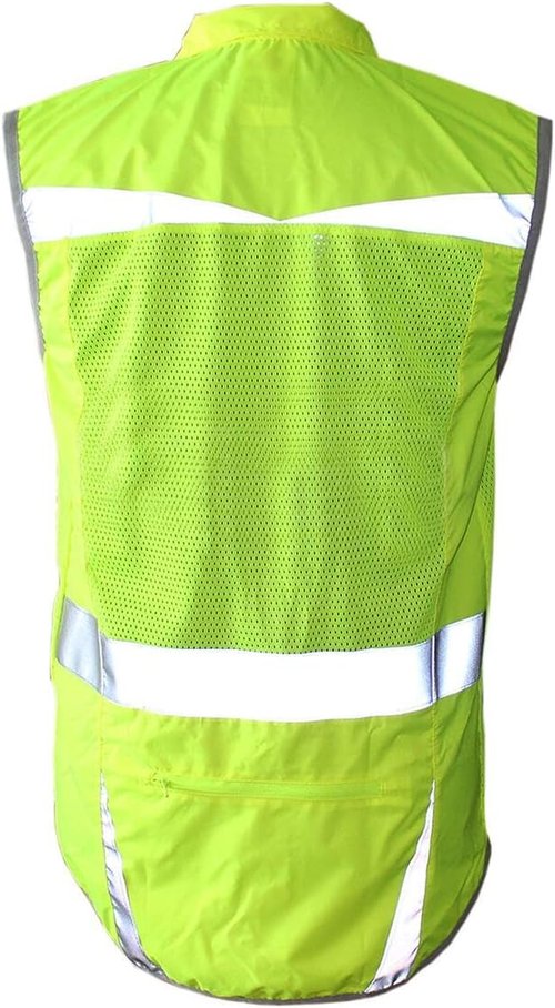 High Visibility Cycling Vest | Reflective Gilet with 3M Scotchlite for Safety