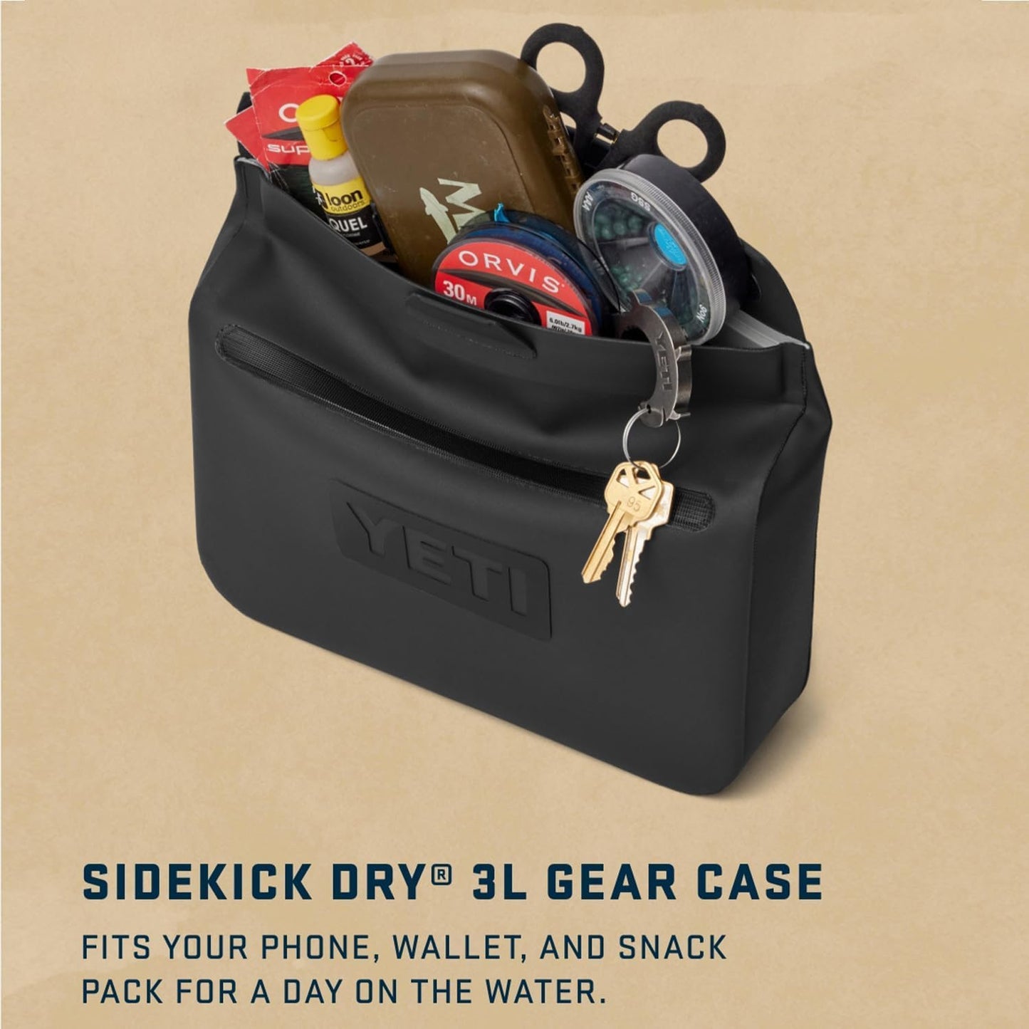 YETI Sidekick Dry 3L Gear Case, Venom