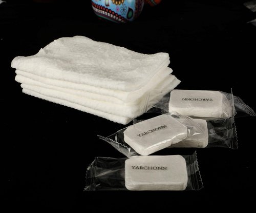 YARCHONN 80pcs Compressed Face Towel, Extra Thick and Large(32 * 22) Hand Towels Portable Compact Disposable Cotton Wipes Tissues Handy for Outdoor Hiking Camping Traveling, Home Wipes
