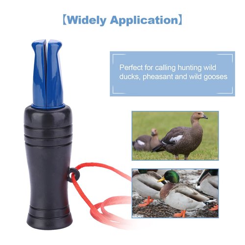 Ejoyous Duck Calls, PVC Lightweight Decoy Caller Rook Callers Duck Decoys Whistle Outdoor Hunter Accessory